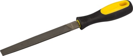 Напильник STAYER &quot;PROFI&quot; плоский, с двухкомпонентной рукояткой, № 2, 200мм 16601-20-2 купить в Нефтеюганске