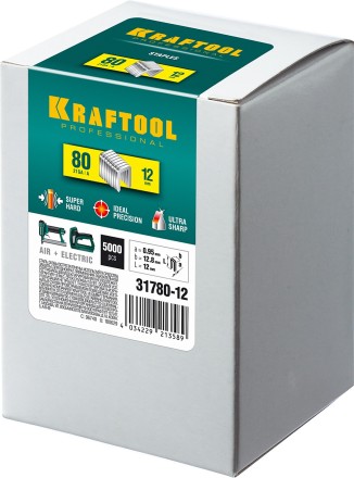 Скобы тип 21GA (80 / Pr A / Senco AT) 5000 шт 31780-12 купить в Нефтеюганске