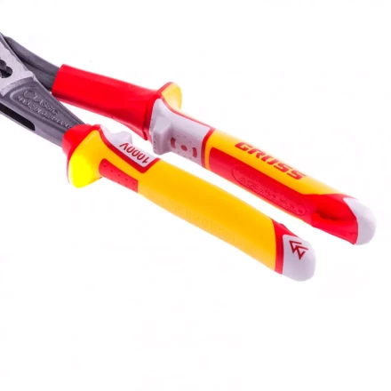 Клещи переставные диэлектрические рукоятки до 1000 В 240 мм Gross 15725 купить в Нефтеюганске