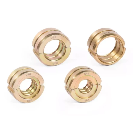 Набор матриц КВТ U (16–32 мм) для опрессовки фитингов на трубы PEX и многослойные композитные трубы (89621) купить в Нефтеюганске