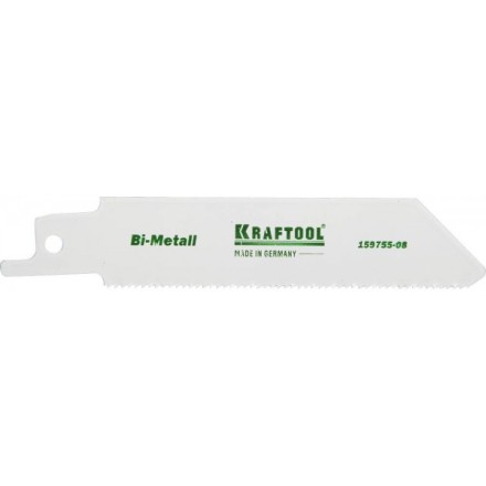 Полотно KRAFTOOL &quot;INDUSTRIE QUALITAT&quot;, S522EF, для эл/ножовки, Bi-Metall, по металлу, шаг 1,4мм, 80мм 159755-08 купить в Нефтеюганске