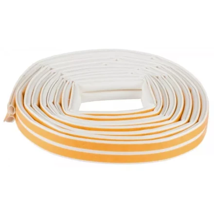 Уплотнитель ЗУБР силиконовый самоклеящийся, профиль "O", белый, 6м 40925-006 купить в Нефтеюганске