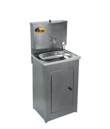 Умывальник дачный с подогревом ЛЮКС Вихрь нержавейка серебро купить в Нефтеюганске