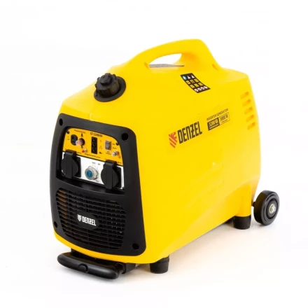 Генератор инверторный GT-3200iSE, 3.2 кВт, 230 В, бак 6 л, закрытый корпус, электростартер Denzel 94703 купить в Нефтеюганске