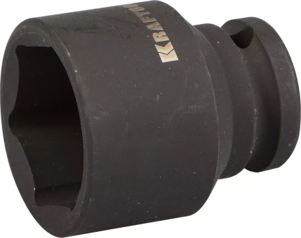 Торцовая головка KRAFTOOL &quot;INDUSTRIE QUALITAT&quot; ударная (1/2&quot;), FLANK, Cr-Mo, фосфатированная, 30 мм 27940-30_z01 купить в Нефтеюганске