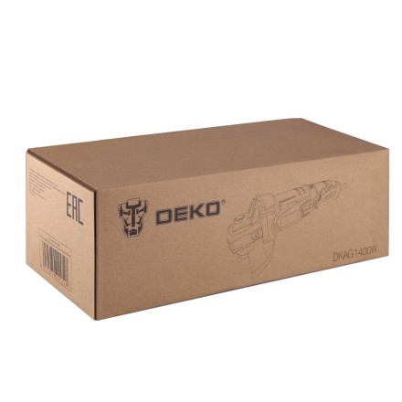 Углошлифовальная машина УШМ DEKO DKAG1400W, 063-2201 купить в Нефтеюганске