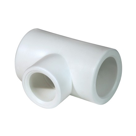 Тройник переходной PP-R 50x40x50 белый (8/80) 45430 купить в Нефтеюганске
