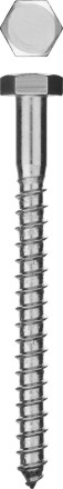 Шурупы ЗУБР &quot;МАСТЕР&quot; с шестигранной головкой, оцинкованные, 8x80мм, 50шт 4-300451-08-080 купить в Нефтеюганске