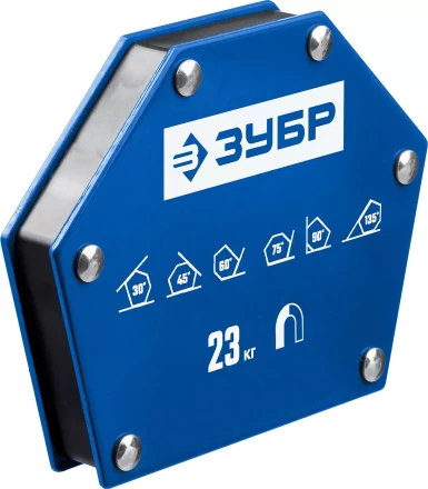 ЗУБР УМ-6, 23 кг, угольник магнитный для сварочных работ, Профессионал (40055-23) купить в Нефтеюганске