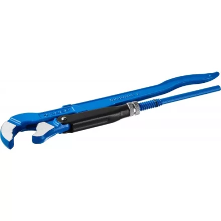 Ключ трубный рычажный ЗУБР &quot;ПРОФЕССИОНАЛ&quot;, тип &quot;S&quot;, изогнутые губки для труднодоступных мест, цельнокованный, Сr-V,  № 1, 1&quot; 27336-1_z01 купить в Нефтеюганске