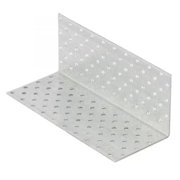 Крепежный уголок равносторонний 2,0 мм KUR 80x80x200 мм Россия Сибртех 46593