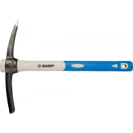Кирка ЗУБР кованая, с обратной двухкомпонентной фиберглассовой рукояткой, 500г 20175-05 купить в Нефтеюганске