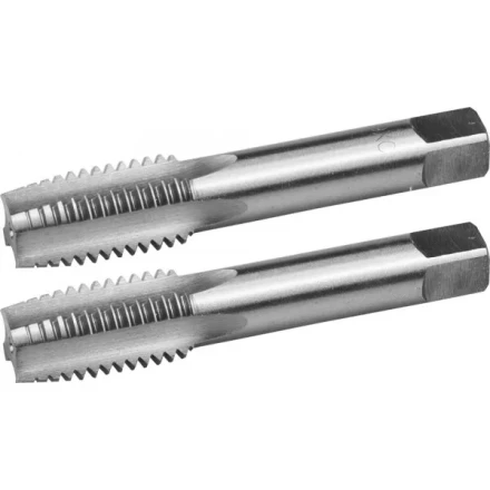 Комплект метчиков ЗУБР &quot;МАСТЕР&quot; ручных для нарезания метрической резьбы, М18 x 2,0, 2шт 4-28006-18-2.0-H2 купить в Нефтеюганске