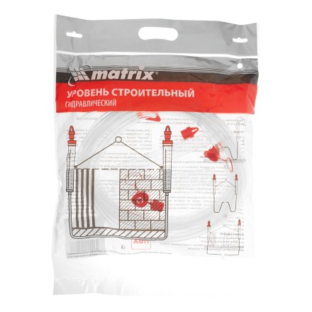 Гидроуровень Matrix 37092, удлиненная колба, рельефная градуировка, 10м купить в Нефтеюганске