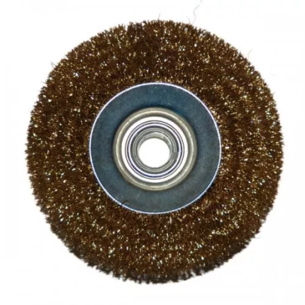 Щетка для УШМ М14/100 мм выгнутая сталь прямая Энкор 51561 купить в Нефтеюганске