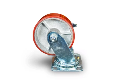 Колесо большегрузное поворотное SCpb 55 125 мм полиуретановое с тормозом (N) 1024152 купить в Нефтеюганске