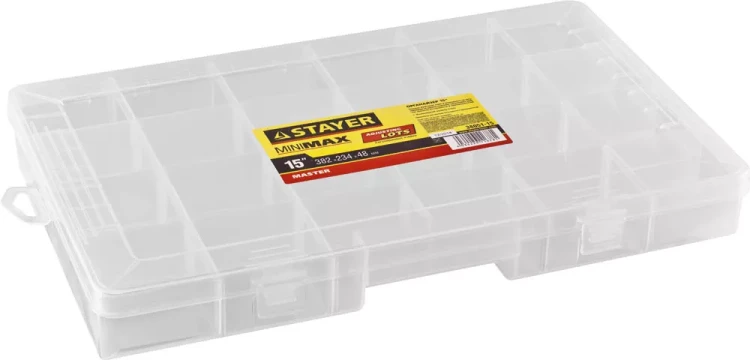 Органайзер "MINIMAX" пластиковый, 15", STAYER 38051-15 купить в Нефтеюганске