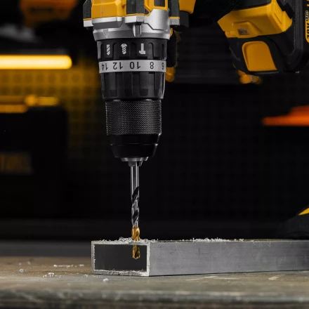 Сверло спиральное по металлу Denzel 6,5 x 93мм, Р6М5, Golden Tip, многогранная заточка, 718279 купить в Нефтеюганске