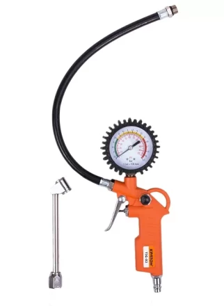 Пистолет для подкачки шин с манометром  TIG-02  Кратон 3 01 02 035 купить в Нефтеюганске