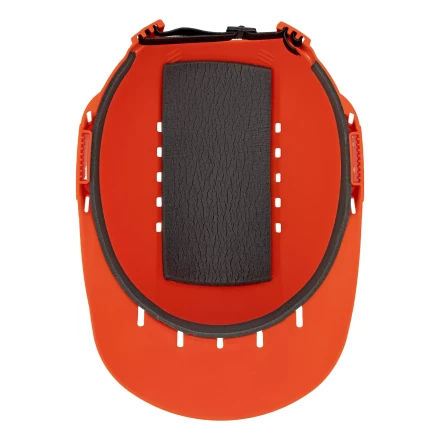 Каскетка защитная &quot;Стиль&quot;, пластиковая, оранжевая Сибртех 89169 купить в Нефтеюганске