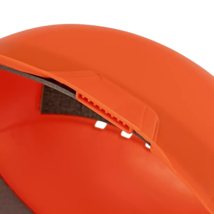 Каскетка защитная &quot;Стиль&quot;, пластиковая, оранжевая Сибртех 89169 купить в Нефтеюганске