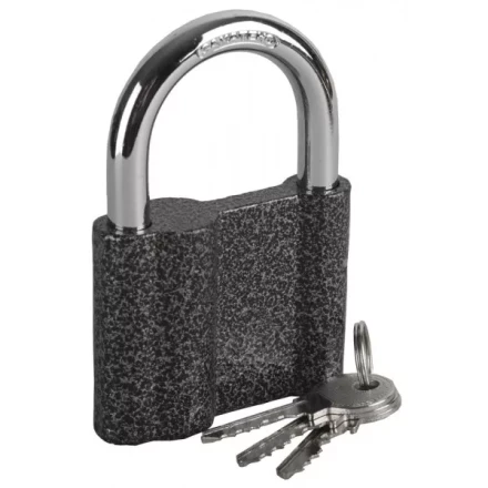 Замок ЗУБР навесной, металлический корпус, закаленная дужка, 80мм 3712-80 купить в Нефтеюганске