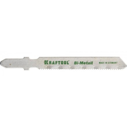 Полотна KRAFTOOL, T118AF, для эл/лобзика, Bi-Metall, по металлу (1,5-2мм), EU-хвост., шаг 1,2мм, 55мм, 2шт 159555-1,2 купить в Нефтеюганске