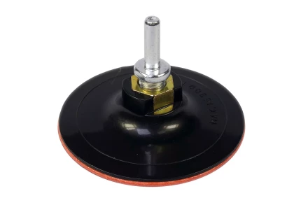 Тарелка опорная Ф100 мм М14 для алмазных шлифлистов липучая основа жесткая + адаптер Энкор 51540 купить в Нефтеюганске