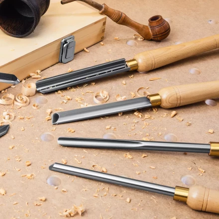 Набор профессиональных токарных резцов по дереву KRAFTOOL 18368 купить в Нефтеюганске