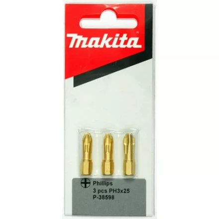 Биты Makita PH3 25мм 3шт, алмазные (P-38598) купить в Нефтеюганске