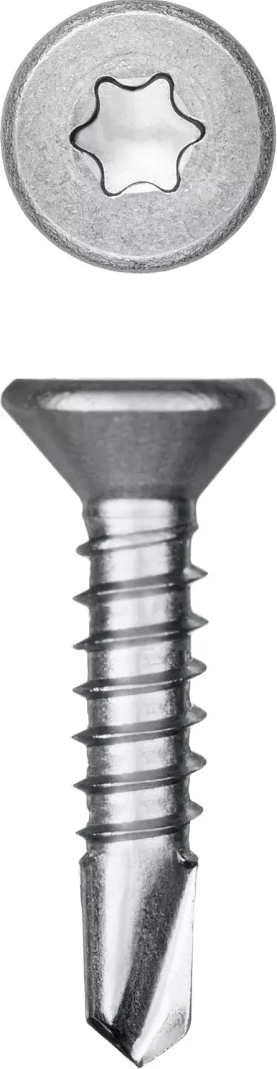 Нержавеющие саморезы DS-C с потайной головкой, коробка 300932-42-016