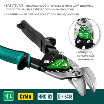 Ножницы по металлу двухрычажные Alligator 2328-OL купить в Нефтеюганске