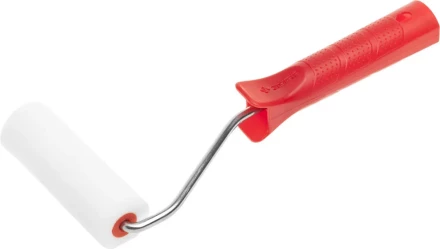 Мини-валик ЗУБР &quot;МАСТЕР&quot; &quot;ПОРОЛОН&quot; мелкий, ролик с ручкой, ручка 6мм, d=35 (втулка 15)/100мм 03538-10 купить в Нефтеюганске