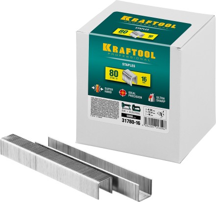 Скобы тип 21GA (80 / Pr A / Senco AT) 5000 шт 31780-16 купить в Нефтеюганске