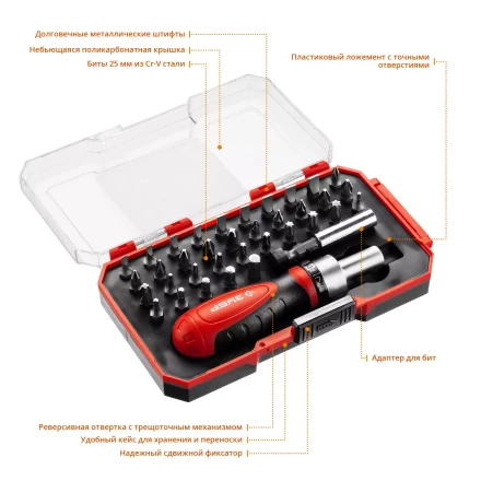 Наборы отверток с насадками серия МАСТЕР купить в Нефтеюганске