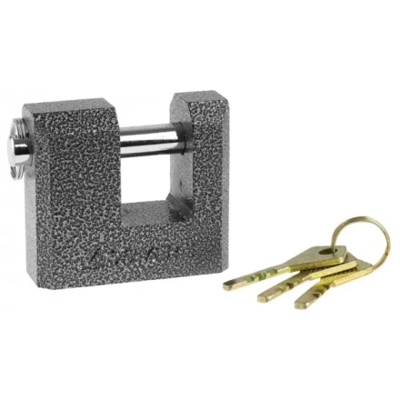 Замок STAYER &quot;MASTER&quot; навесной, П-образн.металлический корпус, с закаленной дужкой, в коробке, 70мм 37143-70 купить в Нефтеюганске