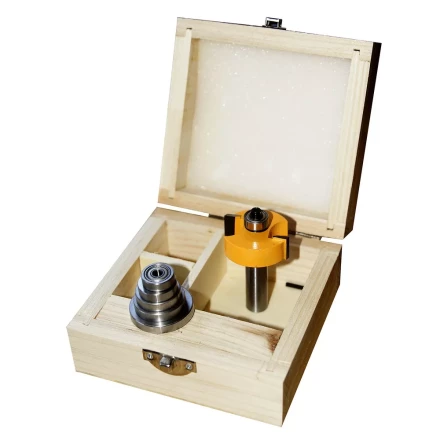 Набор фрез кромочных фальцевых 6 подшипников хвостовик 12 мм 46329 купить в Нефтеюганске