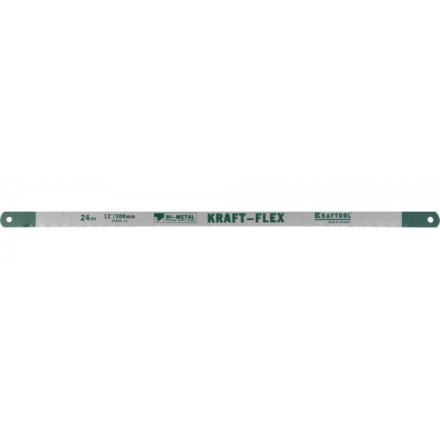 Полотно KRAFTOOL &quot;KRAFT-FLEX&quot; по металлу, Bi-Metal, 24TPI, 300 мм, 2 шт 15942-24-S2 купить в Нефтеюганске