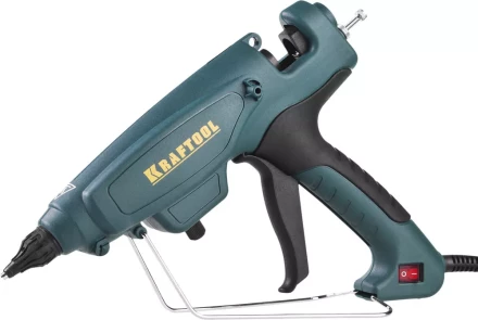 Пистолет клеевой (термоклеящий) &quot;PRO&quot;, KRAFTOOL 06843-300-12, электр, двухкомп корпус, регулятор темп, выход клея 1,5 кг/час, d=12мм, 300Вт 06843-300-12 купить в Нефтеюганске