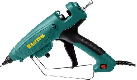 Пистолет клеевой (термоклеящий) &quot;PRO&quot;, KRAFTOOL 06843-300-12, электр, двухкомп корпус, регулятор темп, выход клея 1,5 кг/час, d=12мм, 300Вт 06843-300-12 купить в Нефтеюганске