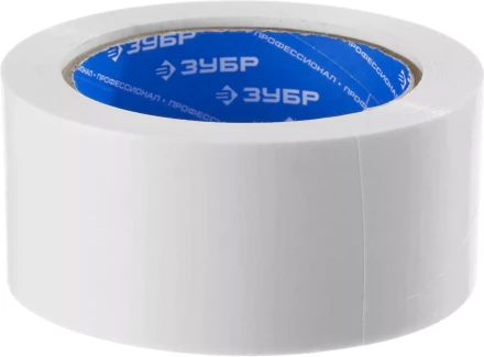 Армированная лента, ЗУБР &quot;ПРОФЕССИОНАЛ&quot; 12092-50-25, универсальная, влагостойкая, 48мм х 25м, белая 12092-50-25 купить в Нефтеюганске