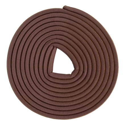 Уплотнитель резиновый, 6 м, профиль &quot;P&quot;, коричневый Сибртех 88918 купить в Нефтеюганске