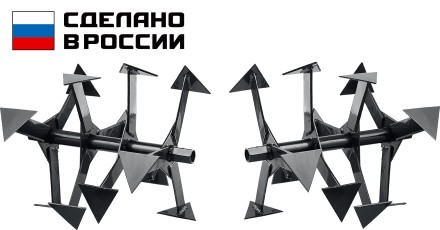 ЗУБР Ф-1, НЕХ 23, фрезы гусиные лапки для мотоблоков (707108-1) купить в Нефтеюганске