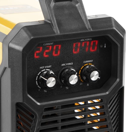 Аппарат инвертор. дуговой сварки DM-220 Standart, 220 А, ПВ 60%// Denzel 94326 купить в Нефтеюганске