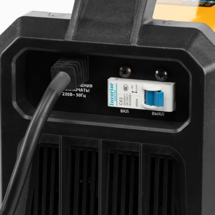 Аппарат инвертор. дуговой сварки DM-220 Standart, 220 А, ПВ 60%// Denzel 94326 купить в Нефтеюганске