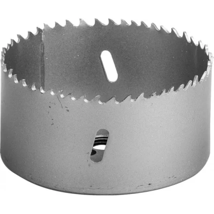 Коронка ЗУБР &quot;ЭКСПЕРТ&quot; биметаллическая, быстрорежущая сталь, глубина сверления до 38мм, d-89мм 29531-089_z01 купить в Нефтеюганске